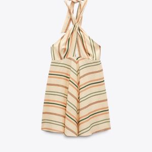 Limited Edition Zara Bohemian Cotton Mini Dress