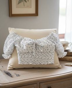 Floral Print Puff Sleeve Top