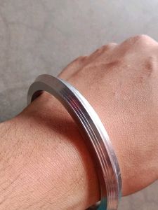 Trending Men Steel Kada/Wristband 86 Grams