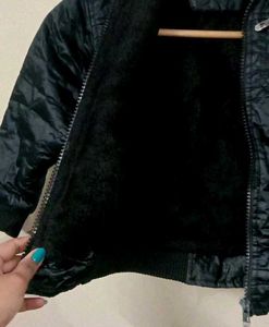 Kids Black winter Jacket