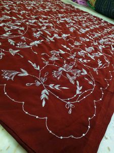 Aari Tari Zari Work Beautiful 😍 Saree