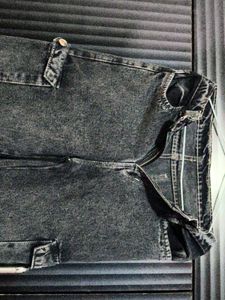 Grey Cargo Jeans