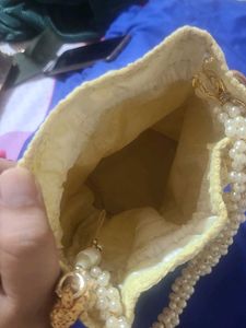 Lime Yellow Potli Bag