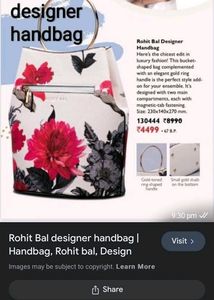 Original Rohit Bal By Oriflame Handbag