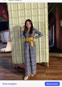 Stylish Printed Jumpsuit