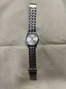 Elegant Titan Men's Analog Watch – Silver Stainles