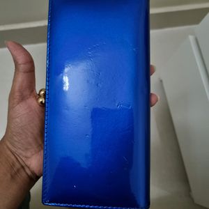 Blue Wallet/Clutch
