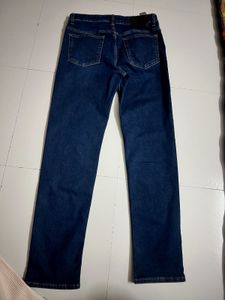 Mango Dark Blue Denim Jeans