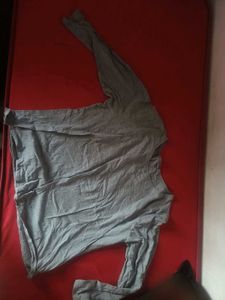 Grey Full Sleeves T Shirt Decathlon