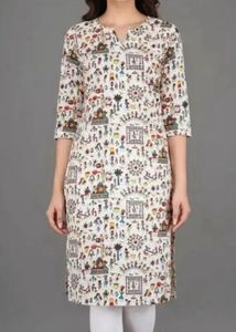Tribal Printed Cotton Kurti