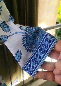 Floral Print Kurta