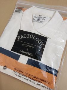 T-shirt (New) Dual Tone Collar Nack T-Shirt By Radiology (NEW)