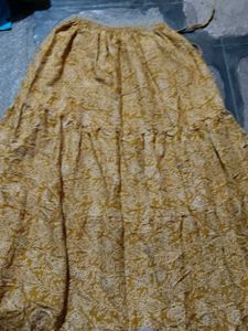 Boho Print Ethnic Skirt