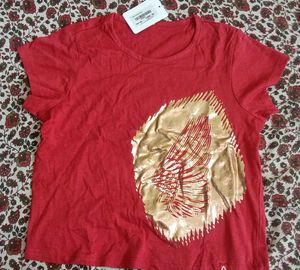 Red Graphic Tee