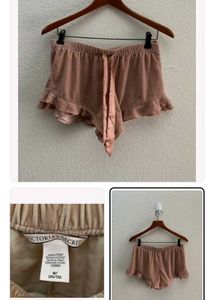 Victoria secret Cute Pink Ruffle Shorts