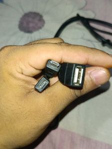 Usb + Chargering Type A Cable