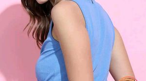 Blue Sleeveless Top