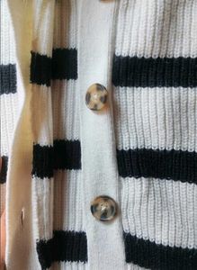 Striped Knit Cardigan