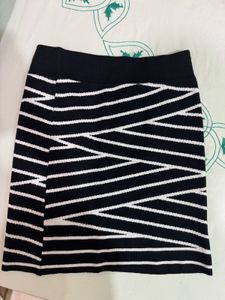 Striped Mini Skirt