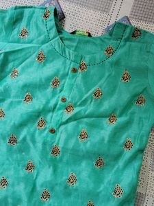Sea Green Kurti......