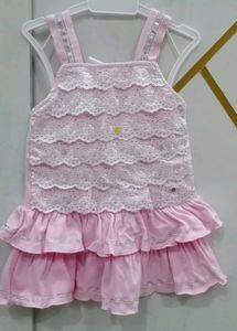 Pink Ruffle Baby Dress