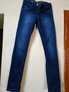 Dark Blue Denim Jeans