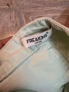Freakins Bootcut Light Green Pants