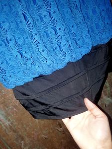 Sleevesless Net Design Top