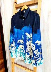 Floral Button-Down Shirt size-42