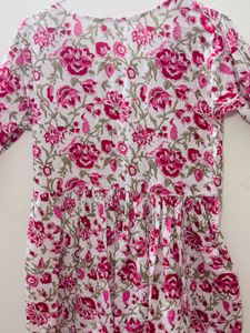 Floral Print Tunic Top