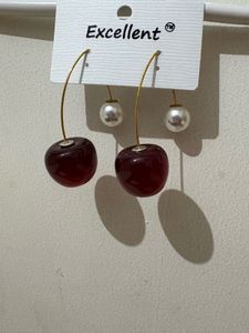 Cherry Drop Earrings