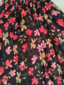 Floral Print Midi Dress