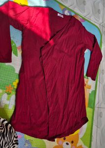 Maroon upper