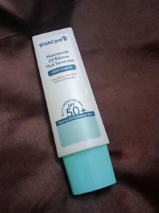 WishCare Niacinamide Oil Balance Fluid Sunscreen