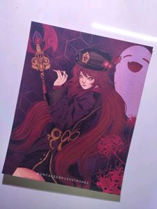 Anime Poster of HuTao and Zhongli
