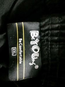 Beewakoof Black Elastic Waist Pants