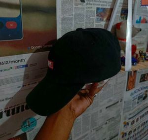 Marvel Logo Black Baseball Cap