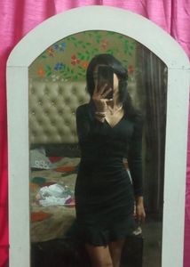 Ribbed Knit Bodycon Mini Dress