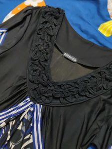 Patterned Mini Dress