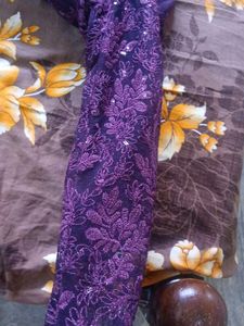 Elegant Purple Gown
