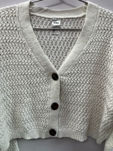 Anko Cream Knit Cardigan