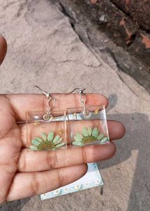 Hand made resin earings