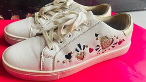 Aldo White Used Shoes