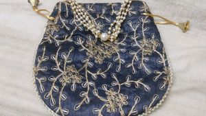 Elegant Embroidered Potli Bag