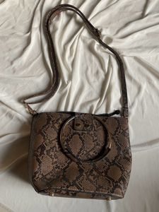 Snake Texture Handbag
