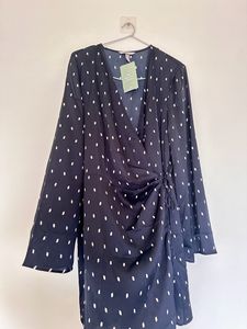 H&M Polka Dot Wrap Around Dress