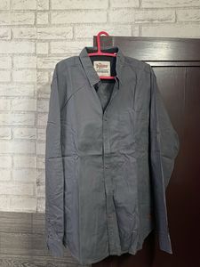 Roadster Solid Grey Shirt