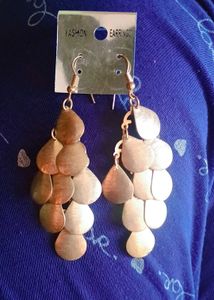 Metallic Chandelier Earrings