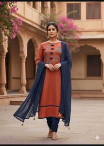 Embroidered Kurta