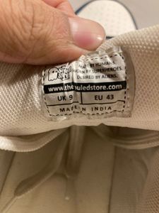 Souled Store Blue &amp; White Sneakers Original Uk-9